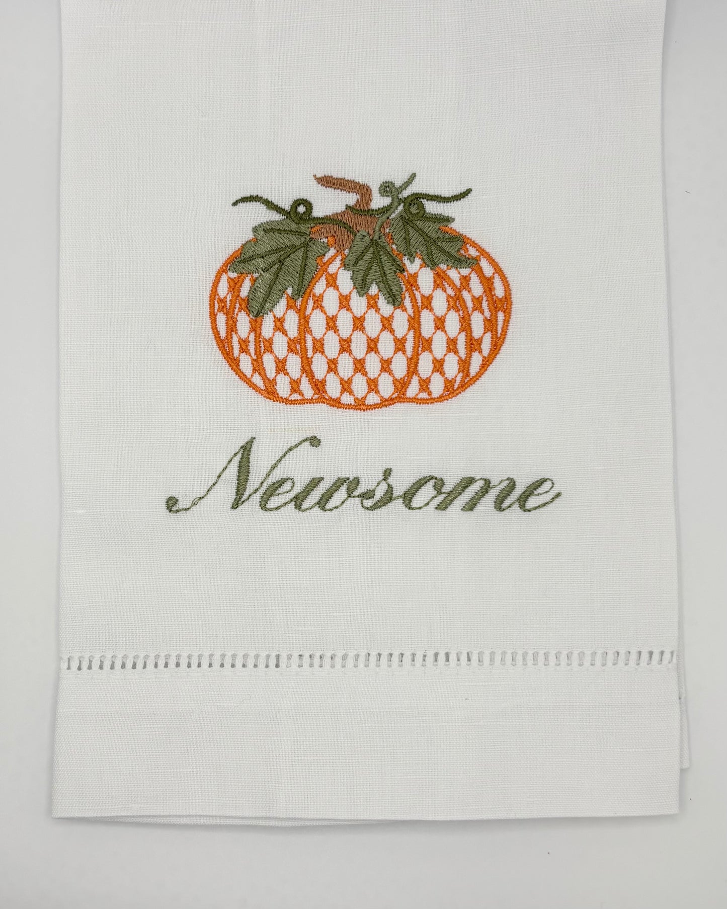 Chic Pumpkin Guest HandTowel