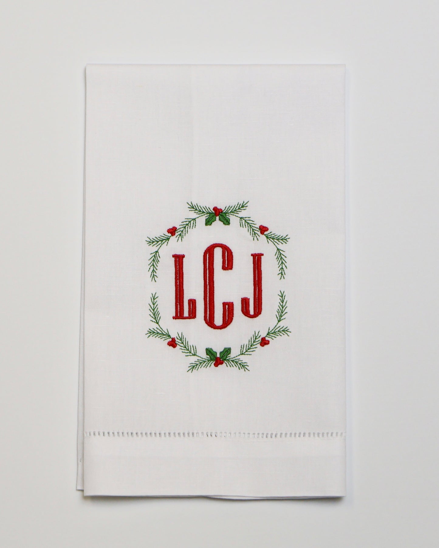 “Celebrate the Seasons” Embroidered Guest Hand Towel Set