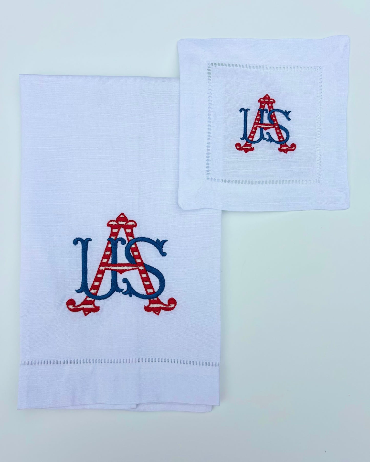 USA Cocktail Napkins and Guest Towel Set