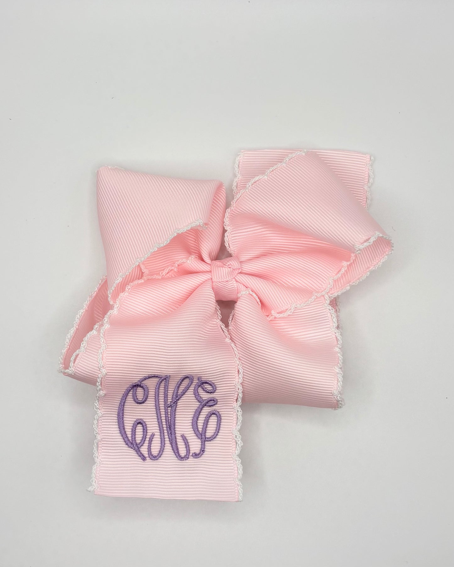 Boutique Bow with Monogram
