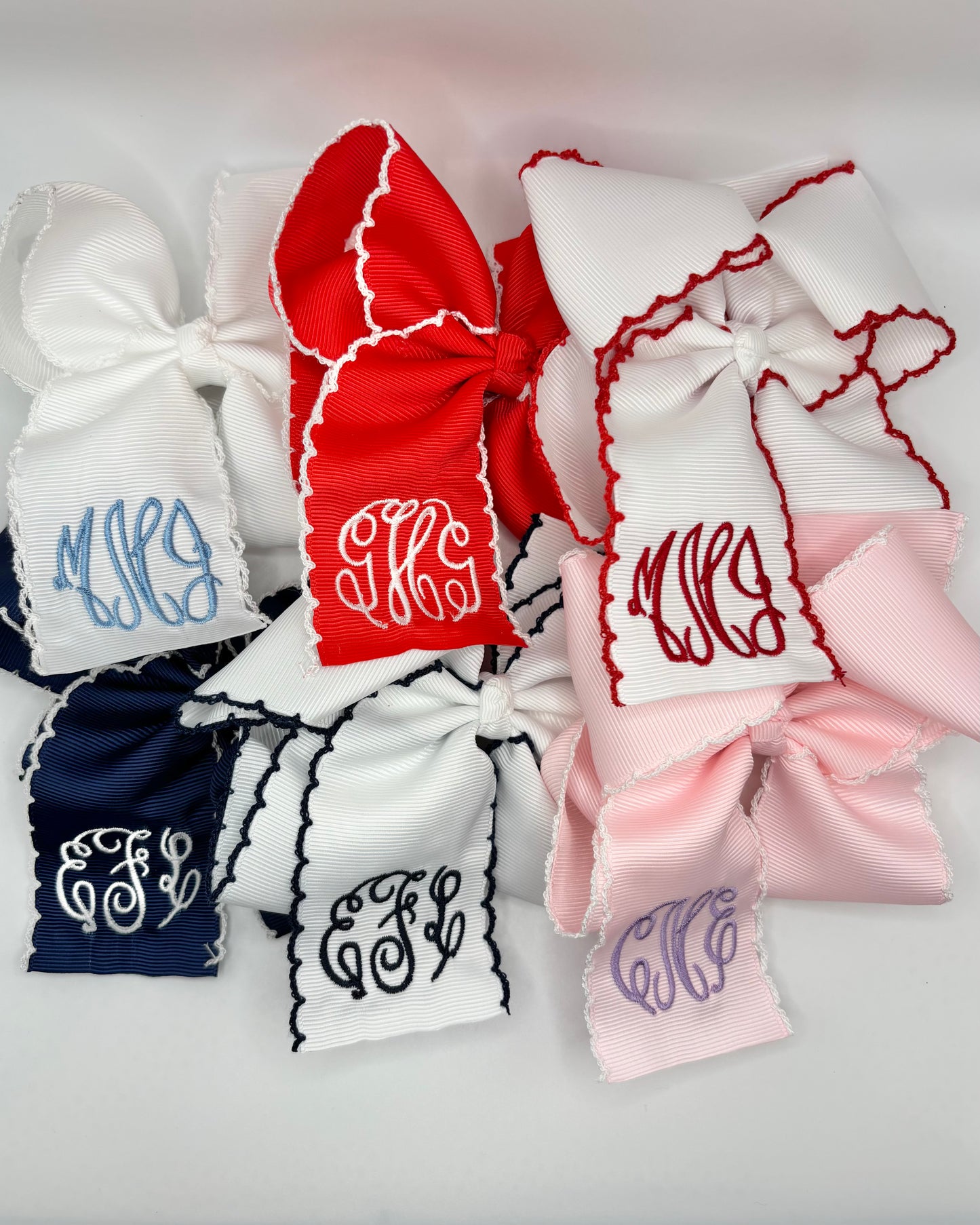 Boutique Bow with Monogram