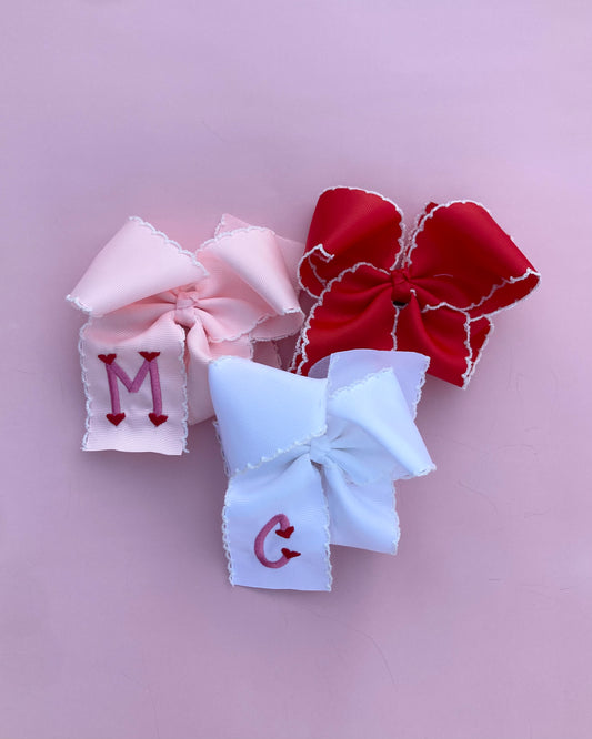 Boutique Bow with Initial