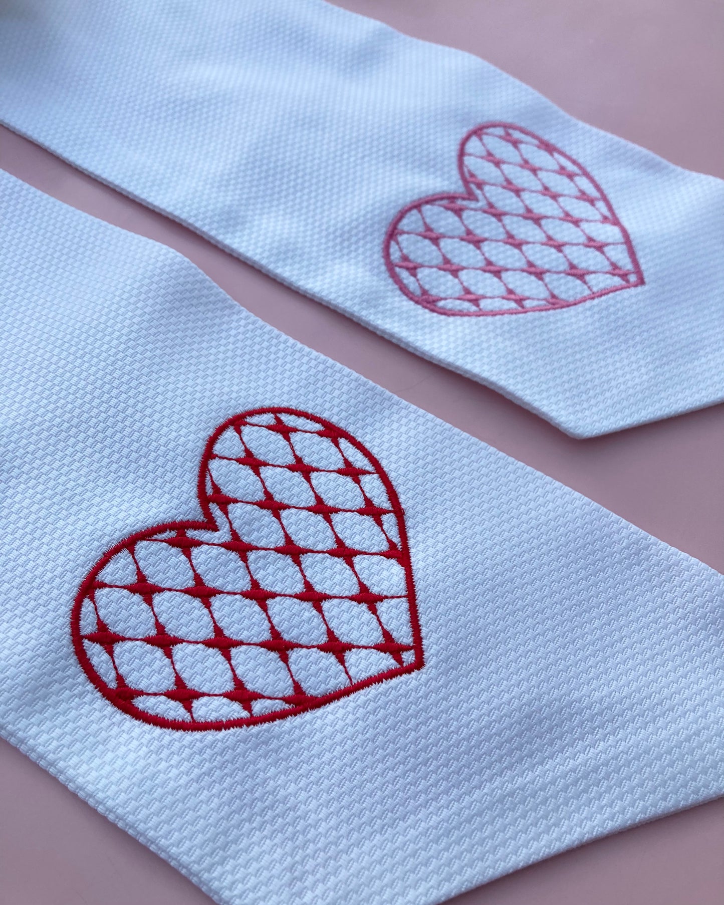 Chic Heart Wreath Sash