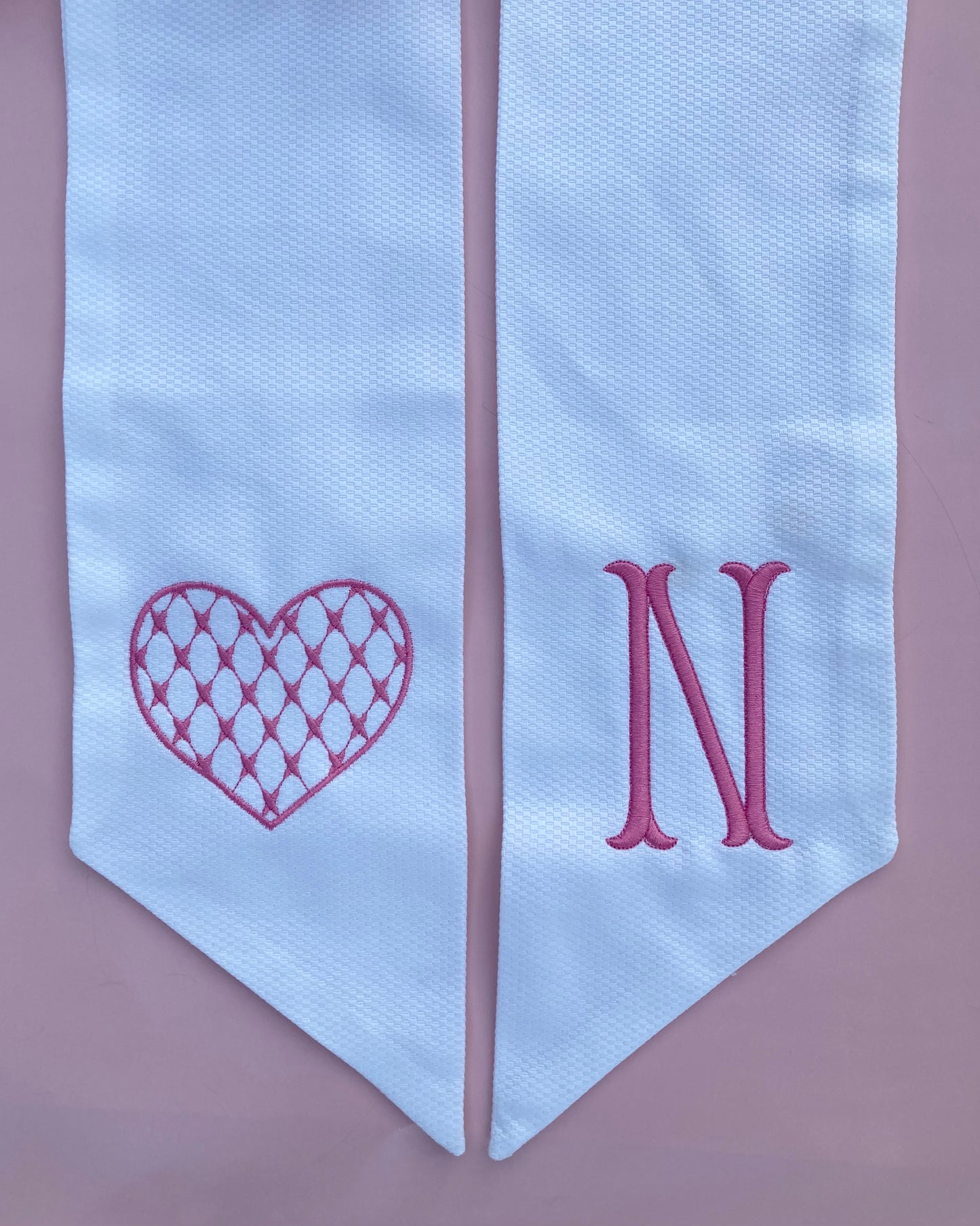 Chic Heart Wreath Sash