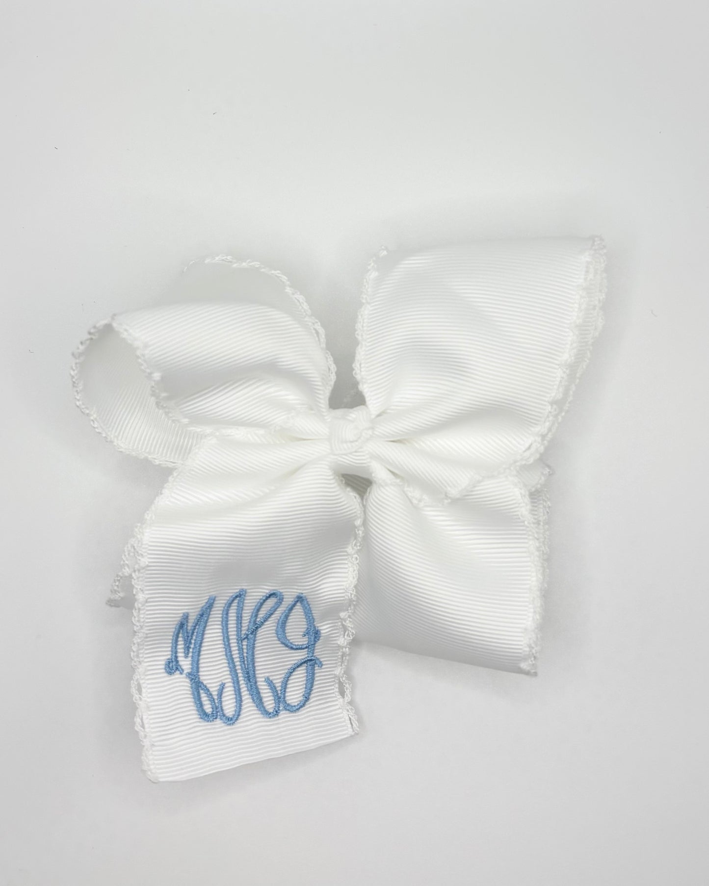 Boutique Bow with Monogram